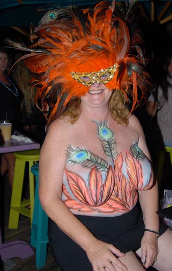 Body Painting 2006 photo - Duval Street, Key West